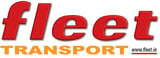 Fleet Transport company logo in red text with orange underline and website URL www.fleet.ie
